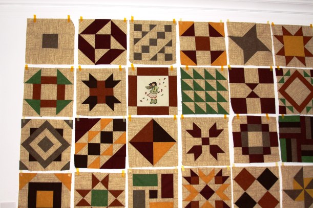 sampler quilt top left by craftprowler