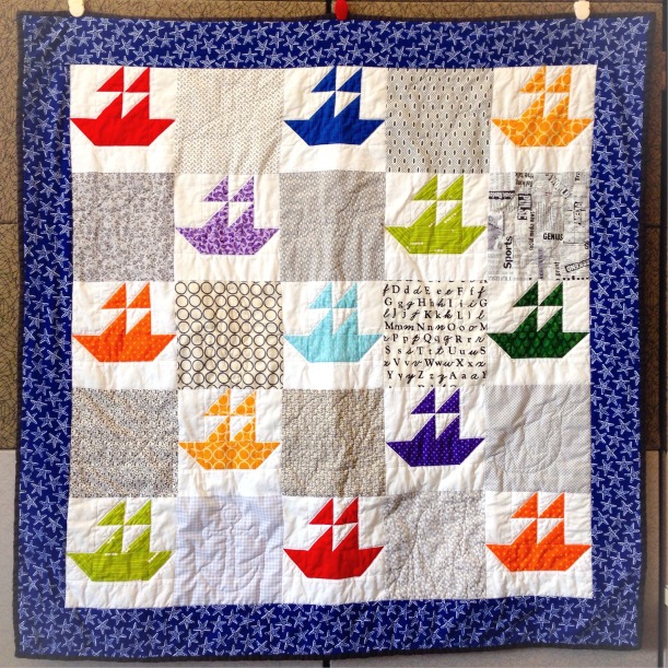 Boat Quilt by East Dakota Quilter